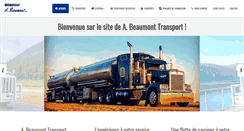 Desktop Screenshot of beaumonttransport.com