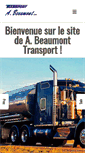 Mobile Screenshot of beaumonttransport.com